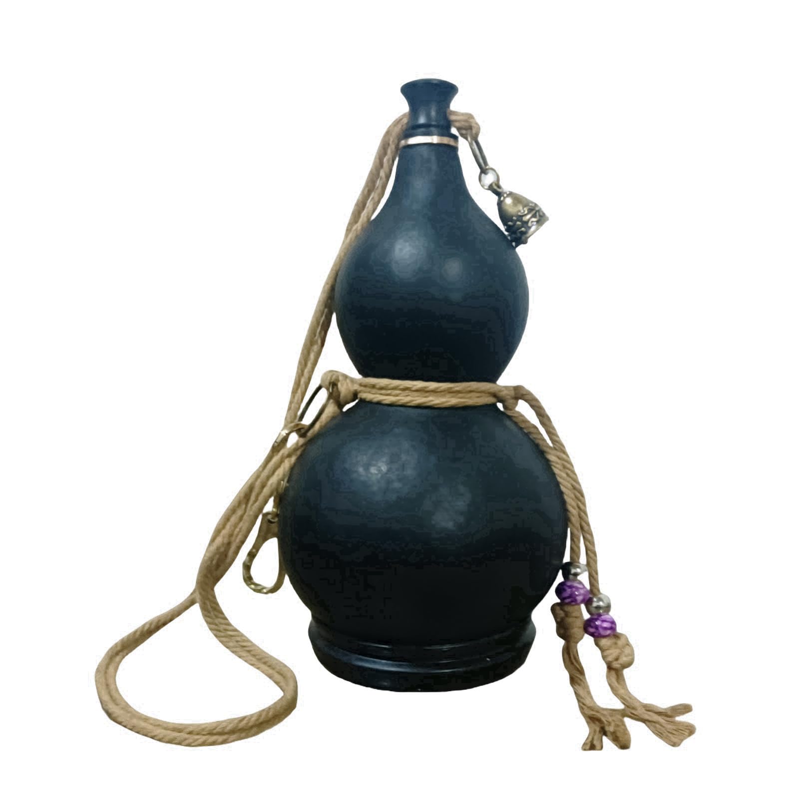 Amazon｜Wukong Magic 黒ひょうたん、吊り下げ可能で持ち運び可能な黒